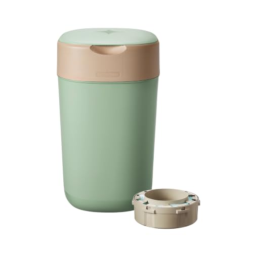 Tommee Tippee Twist & Click Windeleimer, 1x 10,5-m-Nachfüllkassette, Grün – Ansicht 2