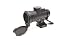 Trijicon MRO-C-2200019 1x25mm Patrol Riflescope with Miniature Rifle Optic (Mro), 2.0 MOA Adjustable Red Dot Reticle with Full Co-Witness Quick Release Mount, Blk