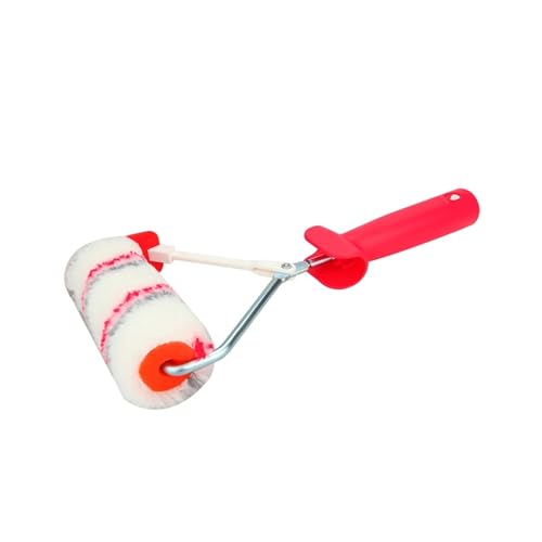 Multifunctional Paint Roller Brush Corner Drum 4 Inch Wall Brushes Tackle Roll Decorative Painting Tools(Light Khaki)