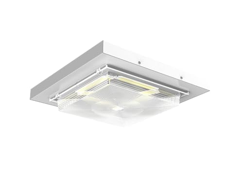 WareLight LED Canopy Light, 7700 Lumen Max, Selectable Wattage and