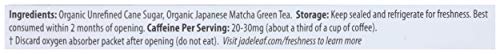 Jade Leaf Matcha Organic Japanese Green Tea Original Matcha Latte Mix, 3.5 Oz #TOP2
