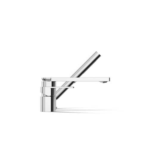 Kohler Parallel Grifería de baño monomando de cubierta con ducha de mano, cromo pulido miniatura 5