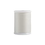Superior Threads So Fine 3-Ply 50 Weight Polyester Sewing Thread Spool - 550 Yards (#401 Snow)