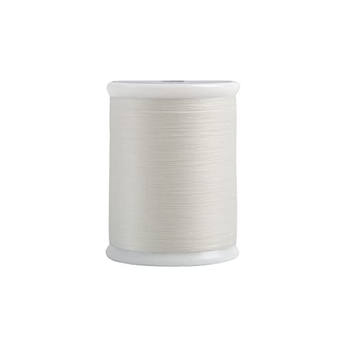 Superior Threads So Fine 3-Ply 50 Weight Polyester Sewing Thread Spool - 550 Yards (#401 Snow)