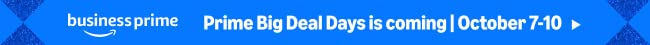 Prime Big Deal Days is coming
October 7-10
