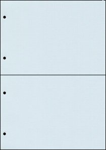 青A4サイズです。 Amazon | ミシン目入り用紙：A4 ライトブルー地模様55kg 2分割