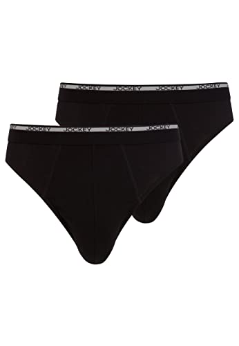 Jockey Modern Classic Brief 2er Pack – Unterhosen für Männer, Unterwäsche aus 100% Baumwolle, Herren Slips ohne Eingriff… – Ansicht 1