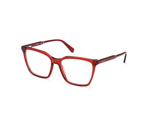 GANT Gafas femininas, Bordeaux brilhante, 56-17-145