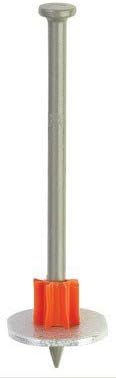 ITW 09176 3" Coated Powder Fastener Ramguard™ Pins with Washer
