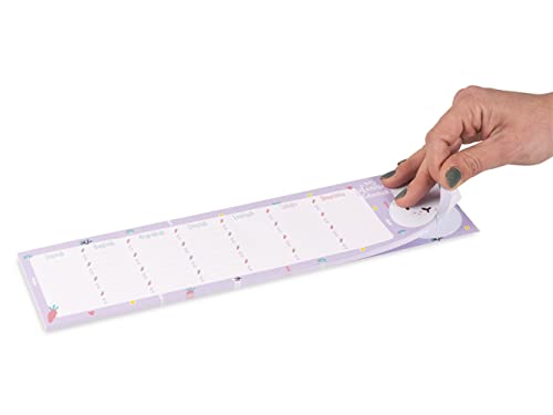 Colourbook Mini planning da scrivania Bunny