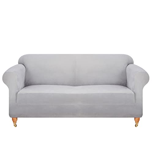 viceroy bedding VELVET STRETCH Thick Sofa Covers 1/2/3/4 Seater Sofa Furniture Protector EASY FIT ELASTIC Jacquard Fabric Couch Settee Slipcover BONUS SIDE STORAGE POCKET (Silver Grey, 4 Seater) viceroy bedding VELVET STRETCH Thick Sofa Covers 1/2/3/4 Seater Sofa Furniture Protector EASY FIT ELASTIC Jacquard Fabric Couch Settee Slipcover BONUS SIDE STORAGE POCKET (Silver Grey, 4 Seater)