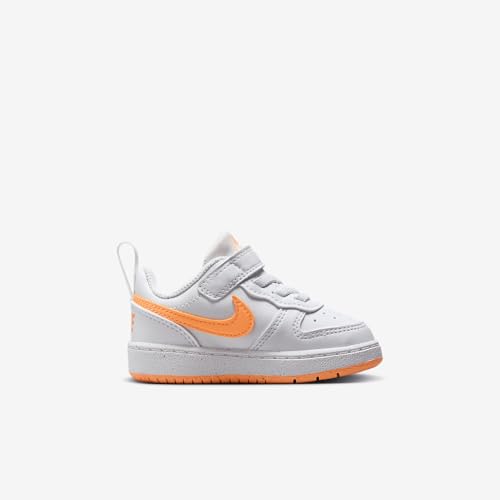 Nike Court Borough Low Recraft Baby/Toddler Shoes (DV5458-119, White/White/Peach Cream)3