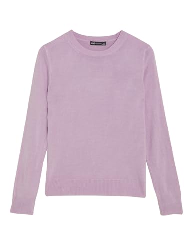 Image of Marks & Spencer Acrylic Women's Round Neck Sweater