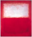 Nouvelles Images Holiday Boxed Note Card Set, White Over Red, Rothko (XDB 268)
