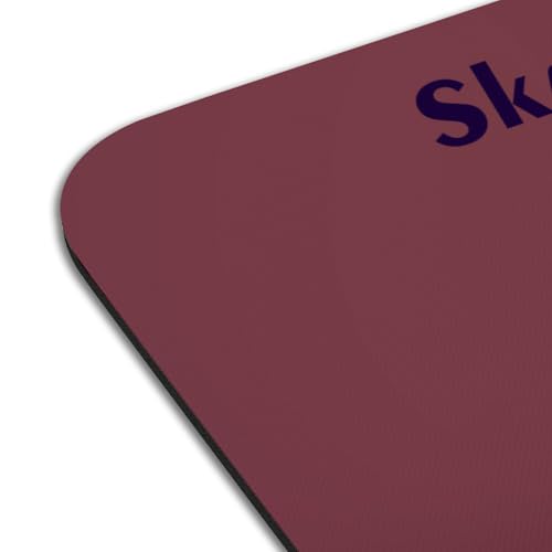 Sets de table grand format 39,5x28,5 cm rouge imprimé skateboard
