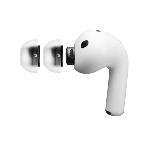 �y��h��/�ሳ���zAZLA SednaEarfit max for AirPods Pro 3 [�C���[�s�[�X M�T�C�Y2�y�A] ���ɗD������×p�V���R���f�� ��̌^�A�_�v�^�[�݌v �e�[�p�[�h�^�\��&�ό��݌v 12H�w�L�T�S���t�B���^�[���� �E���h�~ ��