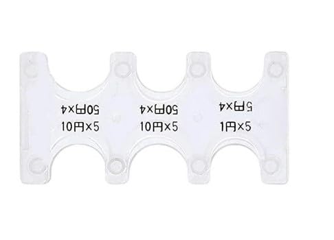 1Pc White Coin Dispenser Hard Case,Coin Trays and Boxes,Coin Storage Box Coin Collection,Wallet for Car Coin Changer,Holder Small Money Sorter and Coin Holder for Collectors,Money Handling Products