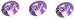 Preciosa Ornela Czech Twin 2-Hole Seed Bead, Sol Gel Finish, 50gm, Deep Plum