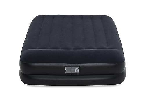 Bestway Aeroluxe Airbed, Luftbett mit eingebauter Elektropumpe, Queensize 203x152x46 cm