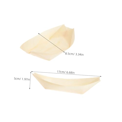 Platos desechables decorativos para sushi 6 pulg x100 miniatura 2