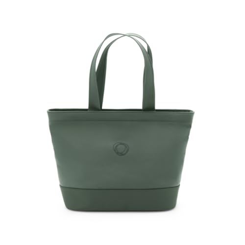 Bugaboo Bolsa cambiador, Bolsa para pañales con bolsillos de fácil acceso, portabiberones aislante, cambiador y 3 bolsas de mano en Forest Green
