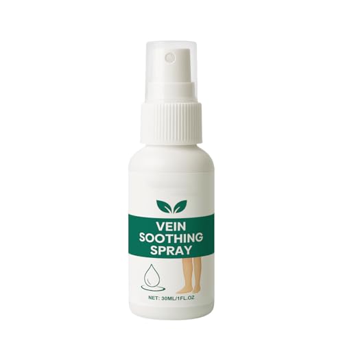Spray de cuidado de la, rehabilitación de la pierna de acción rápida, 30 ml, spray para calmante de la, niebla de solución de variceseveína profesional, fácil de usar, con fórmula natural y
