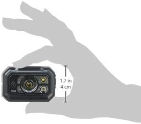 BLACK DIAMOND Storm 400 Headlamp, AAA Powered, Dimmable, Bright, Graphite | 400 lumens, red night vision, RGB night vision for route finding, camp tasks, and low-light navigation, Brightness Memory