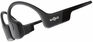 Shokz OpenRun Otwarte Ucho Bezprzewodowe Przewodnictwo Kostne Sportowe Słuchawki Black