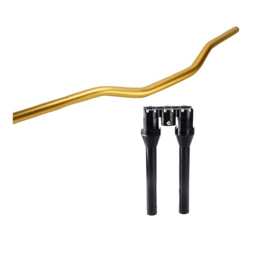 Rehausseurs de guidon en alliage robuste pour moto Dyna et Softail