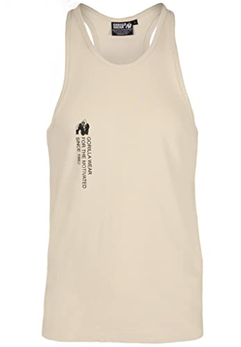 GORILLA WEAR Débardeur Carrizo Cami, Beige, 4XL Homme Cover