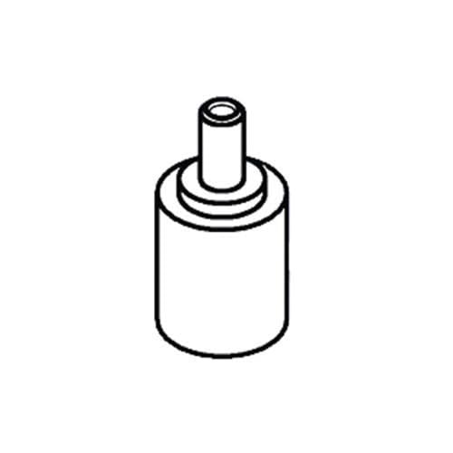 Mahr 5113003 P7A Stahl Flachkontaktpunkt-Messeinsatz, 7,5 mm Durchmesser, 3 mm Länge