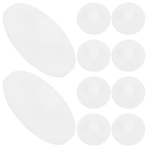 Angoily 10個 ビッグベリーカップ 漏れ防止蓋 水筒の栓の交換 シリコンボトルキャップ シリコンボトルストッパー Whit