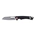 Cummins Pocket Knife 3.5-Inch Blade CMN4725 Hot Shot Liner Lock Tactical Folding Knife High Carbon Steel Ball-Bearing Open Close - Black