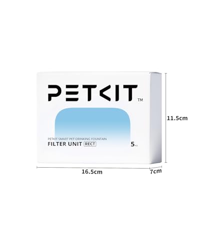 PETKIT EVERSWEET MAX Filter,Aktivkohle, Hocheffiziente Filtration,5pcs für Katzen Hunde Trinkbrunnen