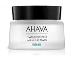 AHAVA Hyaluronic Acid Leave-On Mask - Ultra-Hydrating, Skin-Renewing Mask for Instant Softness, Smoothness, and Suppleness (100ml)