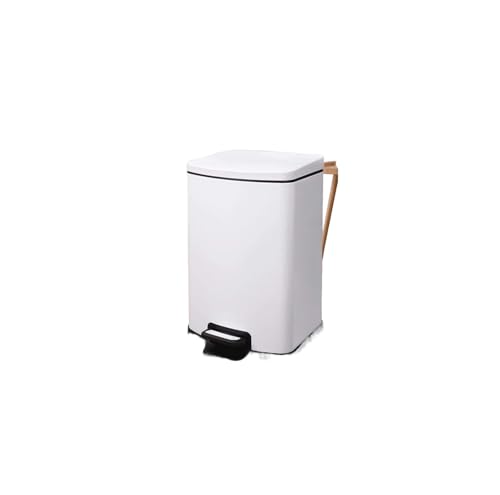 Poubelle à pédale en acier inoxydable 2,3 gallons avec couvercle pour maison
