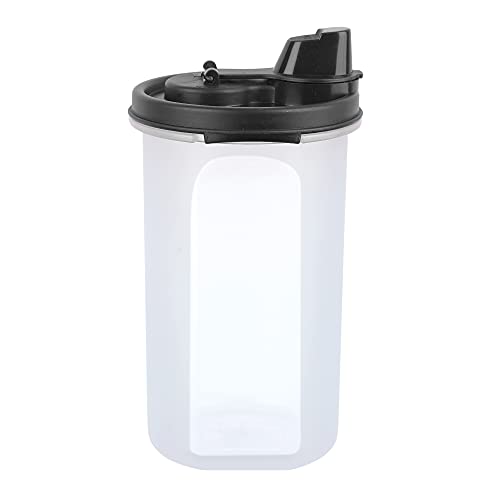 Image of Cutting EDGE 585 ML Smart Slim Oil Dispenser Airtight Black (Set of 4) | BPA free food grade plastic material, recommended for storing oil, vinegar, Water, sauces, juice, kitchen Storage