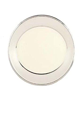 Lenox Ivory Frost Platinum Banded Ivory China 16-Inch Oval Platter