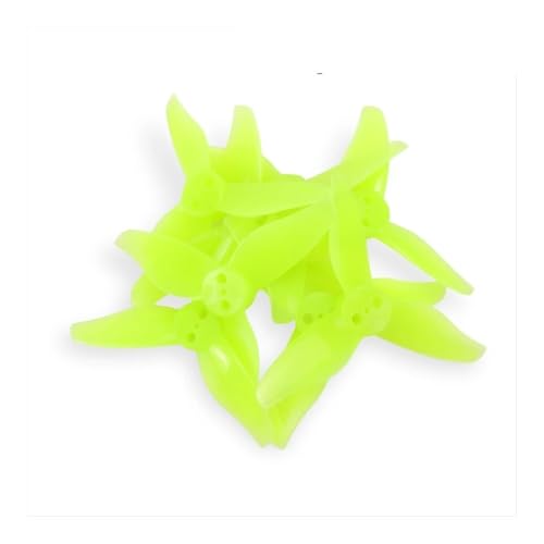 Hélices pour moteur 1105 à 1108 de 2 pouces, remplacement hélice jaune 1.5mm pour micro drone