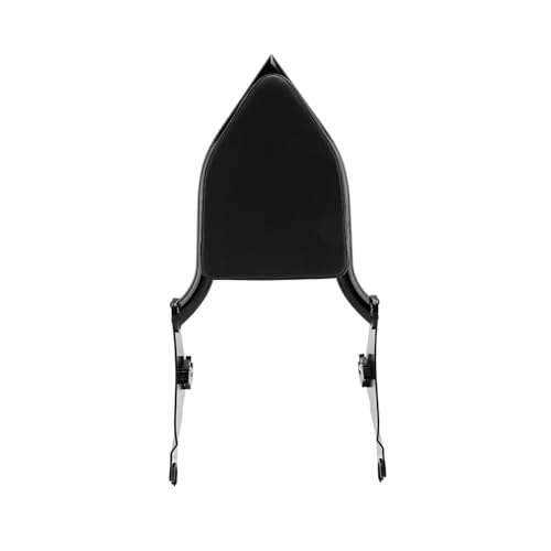 Dossier passager moto arrière amovible noir 14" pour Street Glide Road King