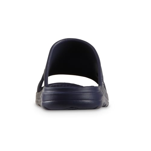 Image of Totes Men's Everywear Slide Sandals Lightweight Waterproof Comfort Slides with Cushioned Footbed for Pool, Beach & Everyday Wear