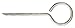 Westward Coupling Pin Key, 7/8 in Connector 7/8" 22XP55-1 Each