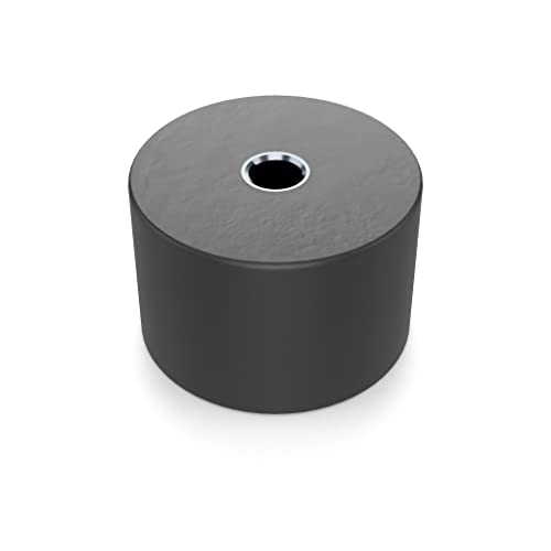 Isolate It!: Sorbothane Female Vibration Bumper Mount - M6-25.4mm (H) - 38.1mm (Dia) 70 Duro - 4 Pack