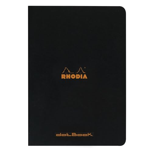 Cahiers piqués RHODIA A4 dot noir lot de 10 pour l'organisation quotidienne