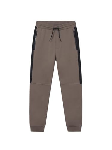 Mayoral Contrast Jogger for Boys Mud