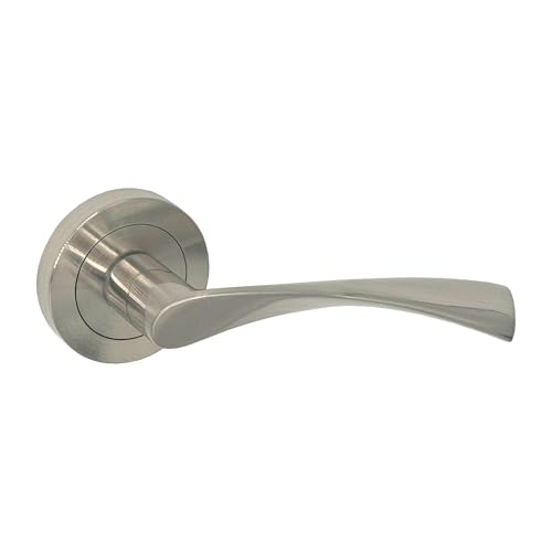 R-707NS EN CAJA 1jg - Manilla Roseta aluminio juego 707 NS