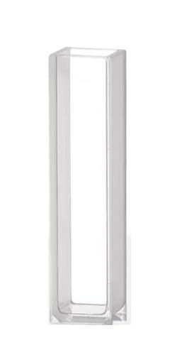 Set di 10 cuvette in vetro - 5 mm, 10 mm, 20 mm, 30 mm, 40 mm, 50 mm for spettrofotometro - Vetro ottico di precisione(Optical path 10mm)