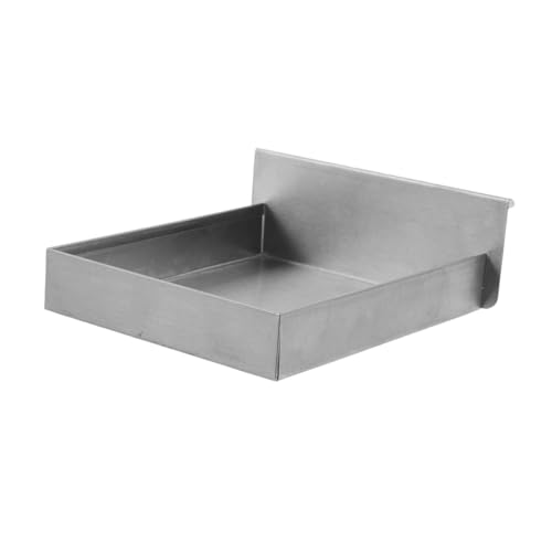 Zerodeko Commercial Popcorn Machine Oil Tray Kit Stainless Steel Replacement Part for Enhanced Performance Easy Installation Compatible with Various Popcorn Makers