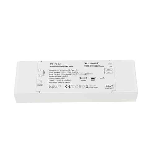 Télécommande 2.4G Variateur LED 12V 75W pilote de LED variable Model J