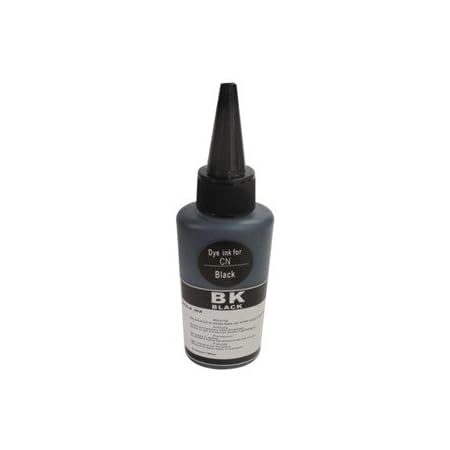 Amazon Co Jp キャノン Canon プリンタ 用 詰め替え 互換インク100ml 染料 ブラック 黒 Black 補充用インクボトル 純正用詰め替え回数 約15 20回 インクのララ パソコン 周辺機器